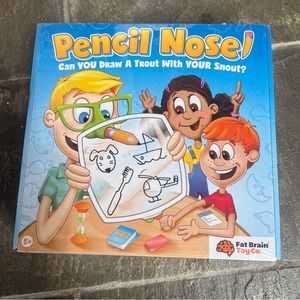 Pencil Nose Kids and Family Board Game - Sealed